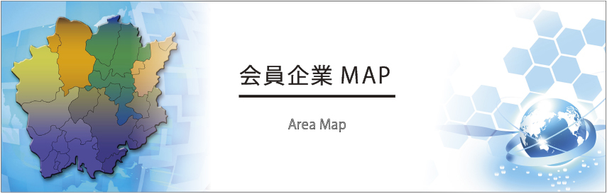 津山圏域工業会　地図